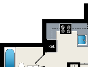 Convertible Apartment at the Belmont by Reside